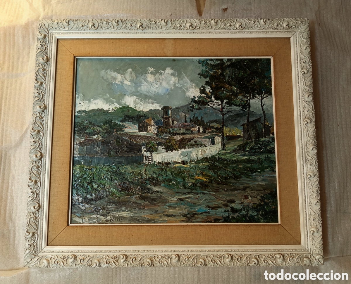 Arte: &Oacute;leo sobre lienzo, firmado RINO.