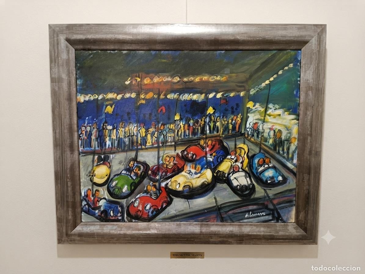 Arte: Ferm&iacute;n Vilanova. Feria Autos de choque. O/L