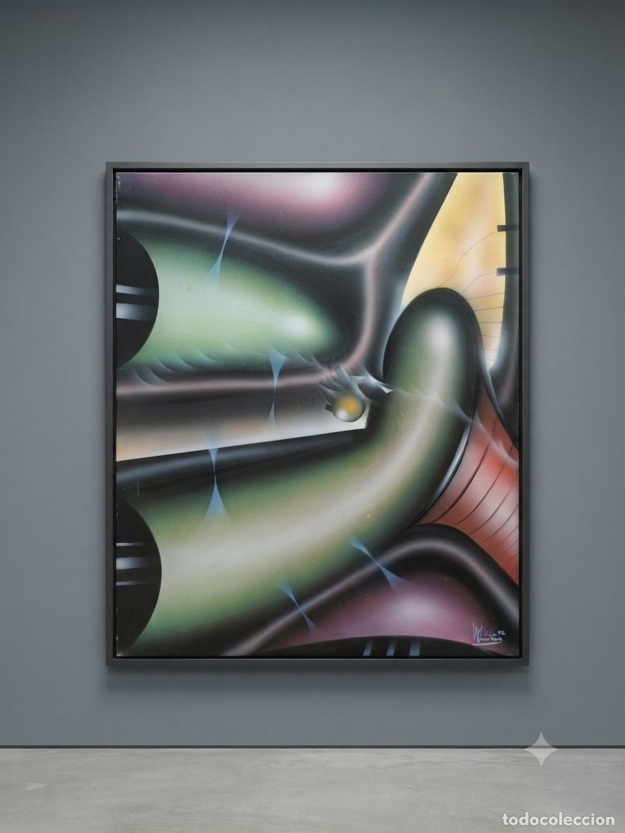Arte: Jorge Valdivia Aranibar. Sin t&iacute;tulo. M/L. 1989 (sin marco)