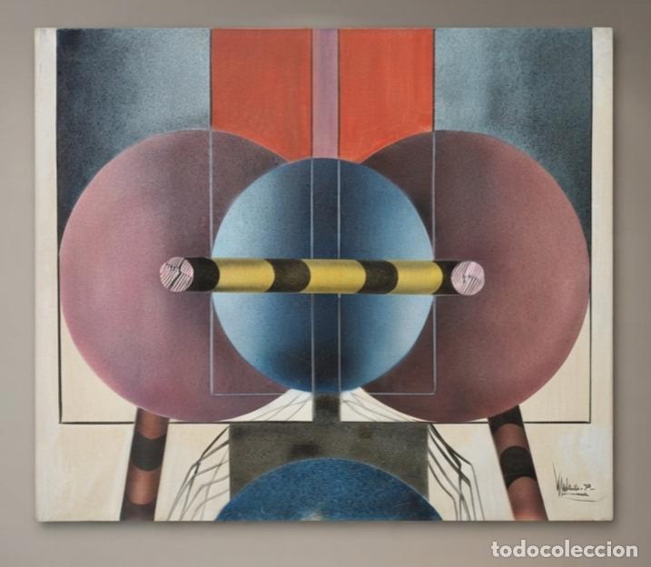 Arte: Jorge Valdivia Aranibar. Sin t&iacute;tulo. M/L. 1989 (sin marco)