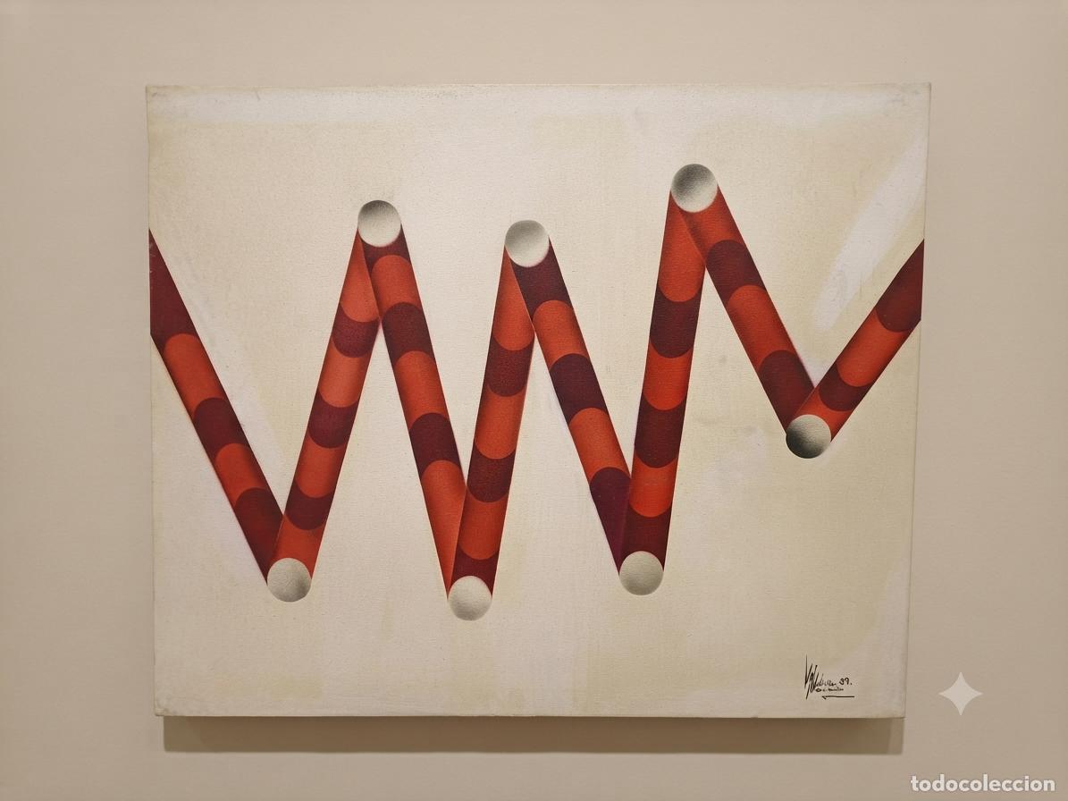 Arte: Jorge Valdivia Aranibar. Sin t&iacute;tulo. M/L. 1989 (sin marco)