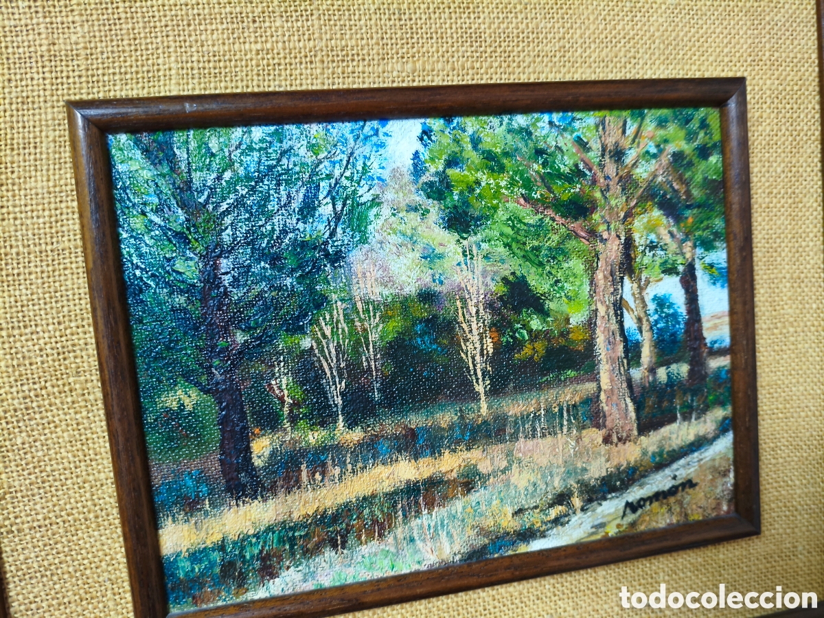 Arte: Paisaje &oacute;leo sobre c&aacute;&ntilde;amo