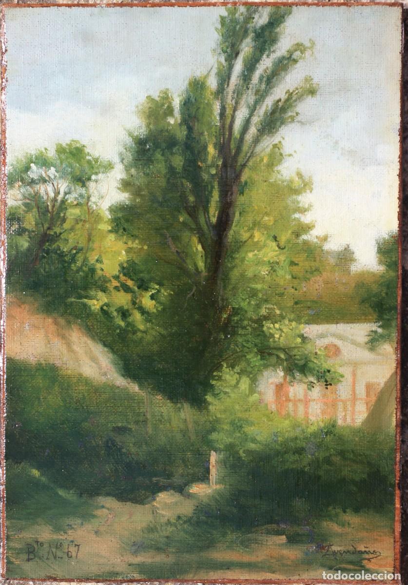 Arte: &Oacute;leo de SERAF&Iacute;N AVENDA&Ntilde;O (Vigo, Pontevedra, 1838 - Valladolid, 1916)