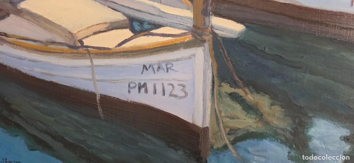 Arte: Barcas en el muelle. - Foto 4