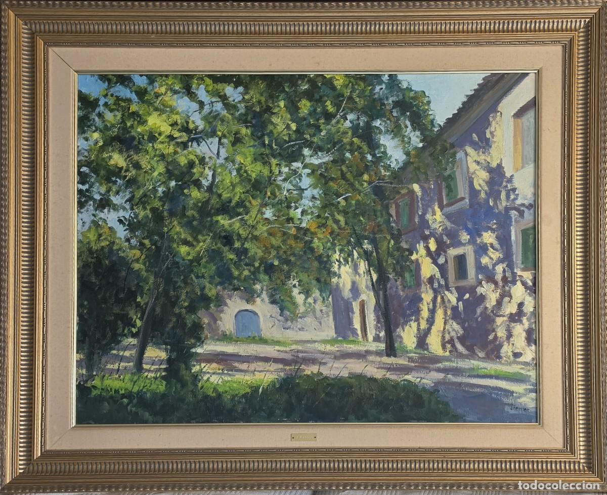 Arte: Ferrer, Juana. Son Forteza (Alar&oacute;), &oacute;leo sobre lienzo.
