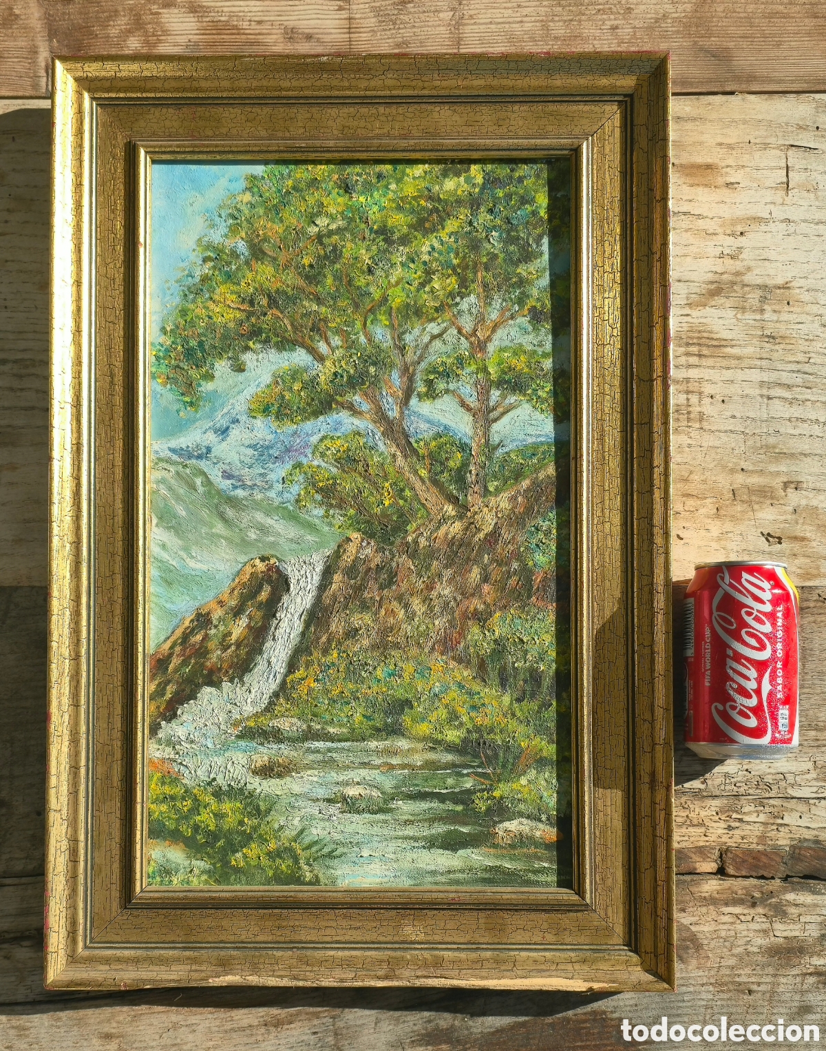 Arte: Oleo sobre lienzo. Paisaje