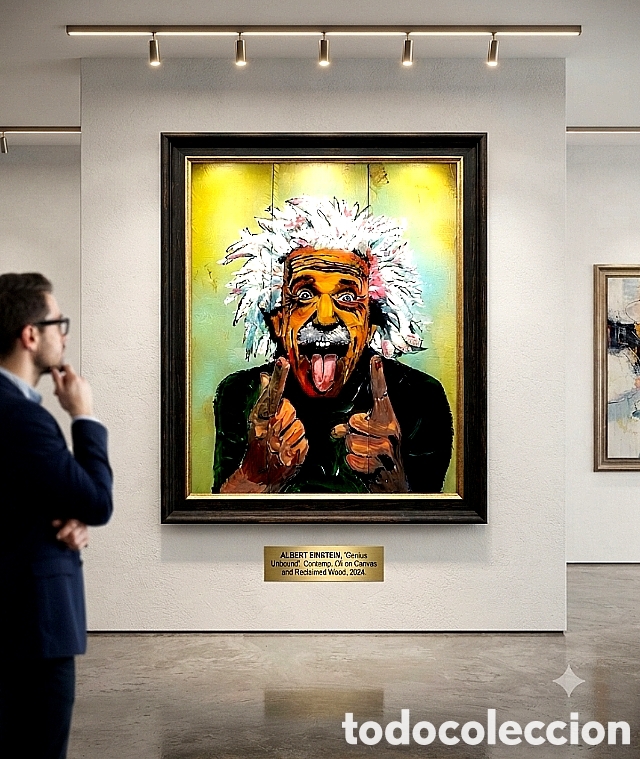 Arte: LOCO GENIAL ALBERT EINSTEIN - Foto 2