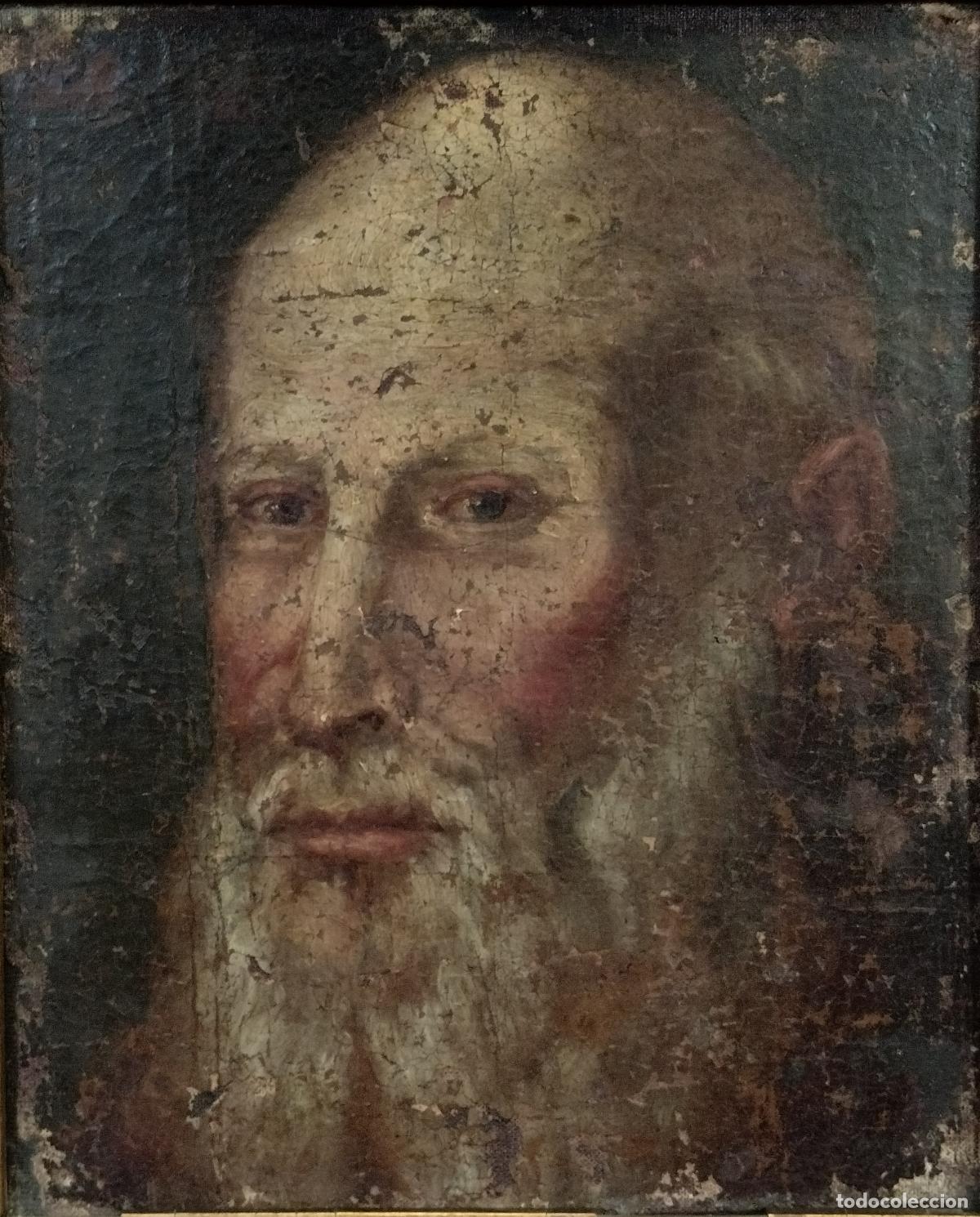 Arte: RETRATO DE AP&Oacute;STOL. AN&Oacute;NIMO. &Oacute;LEO SOBRE LIENZO. ESPA&Ntilde;A O ITALIA. SIGLOS XVII-XVIII.