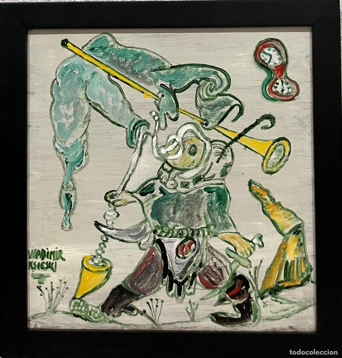 Arte: dibujo homenaje dali (2) de V.Ksieski (2020)