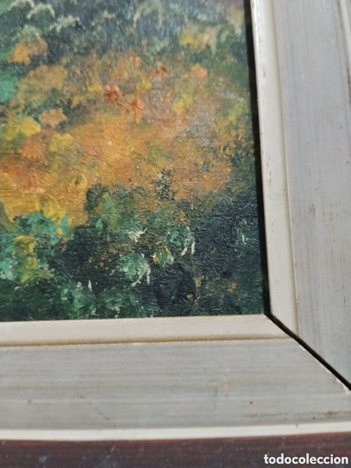 Arte: Cuadro antiguo rectangular - Foto 2