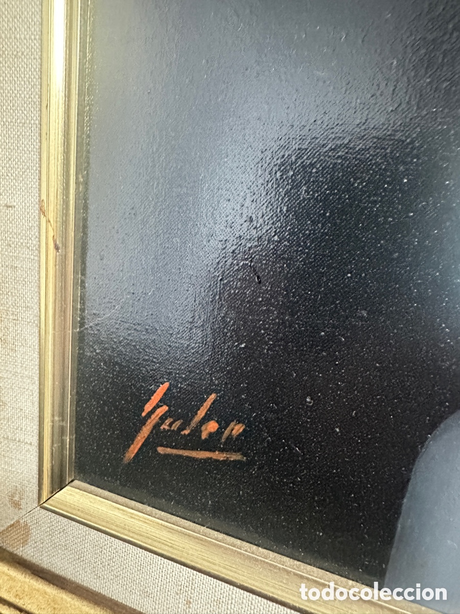 Arte: &Oacute;leo sobre lienzo. Firmado - Foto 4