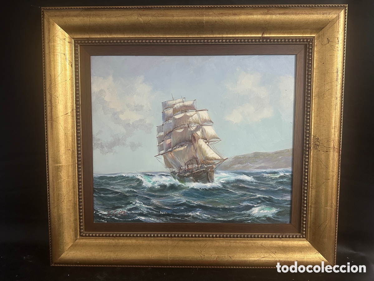 Arte: &Oacute;leo sobre lienzo. Firmado