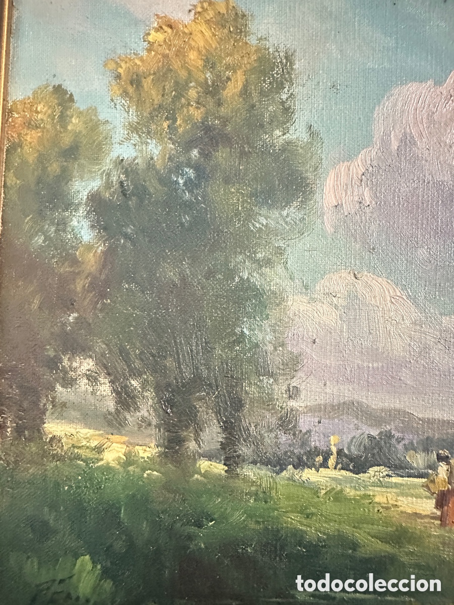 Arte: &Oacute;leo sobre lienzo. Firmado - Foto 5