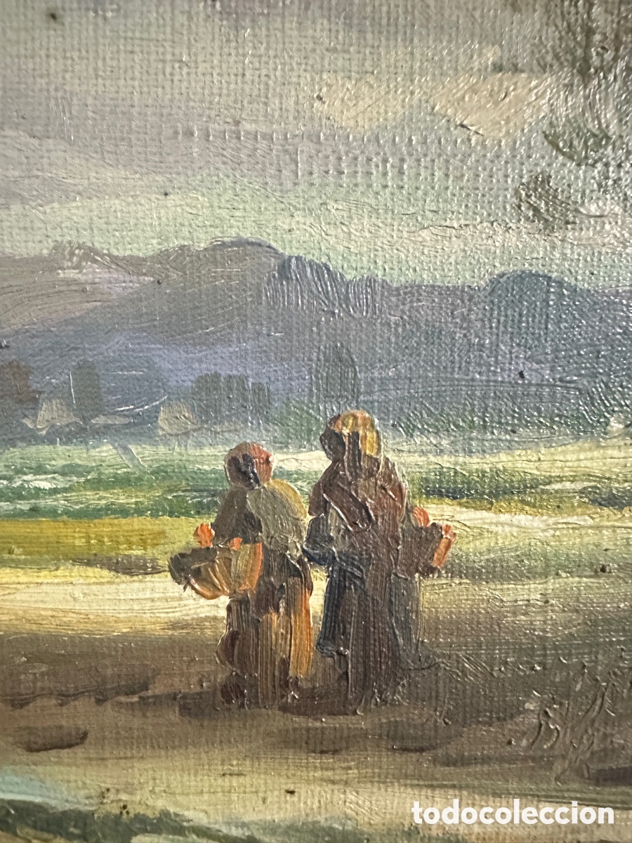 Arte: &Oacute;leo sobre lienzo. Firmado - Foto 6