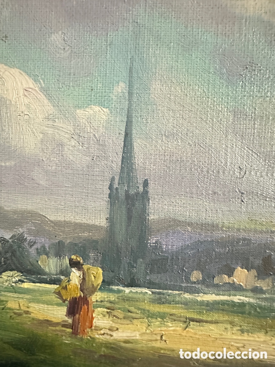 Arte: &Oacute;leo sobre lienzo. Firmado - Foto 7
