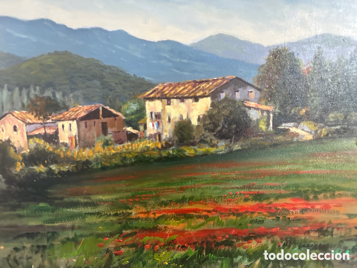 Arte: &Oacute;leo sobre lienzo. Firmado - Foto 2