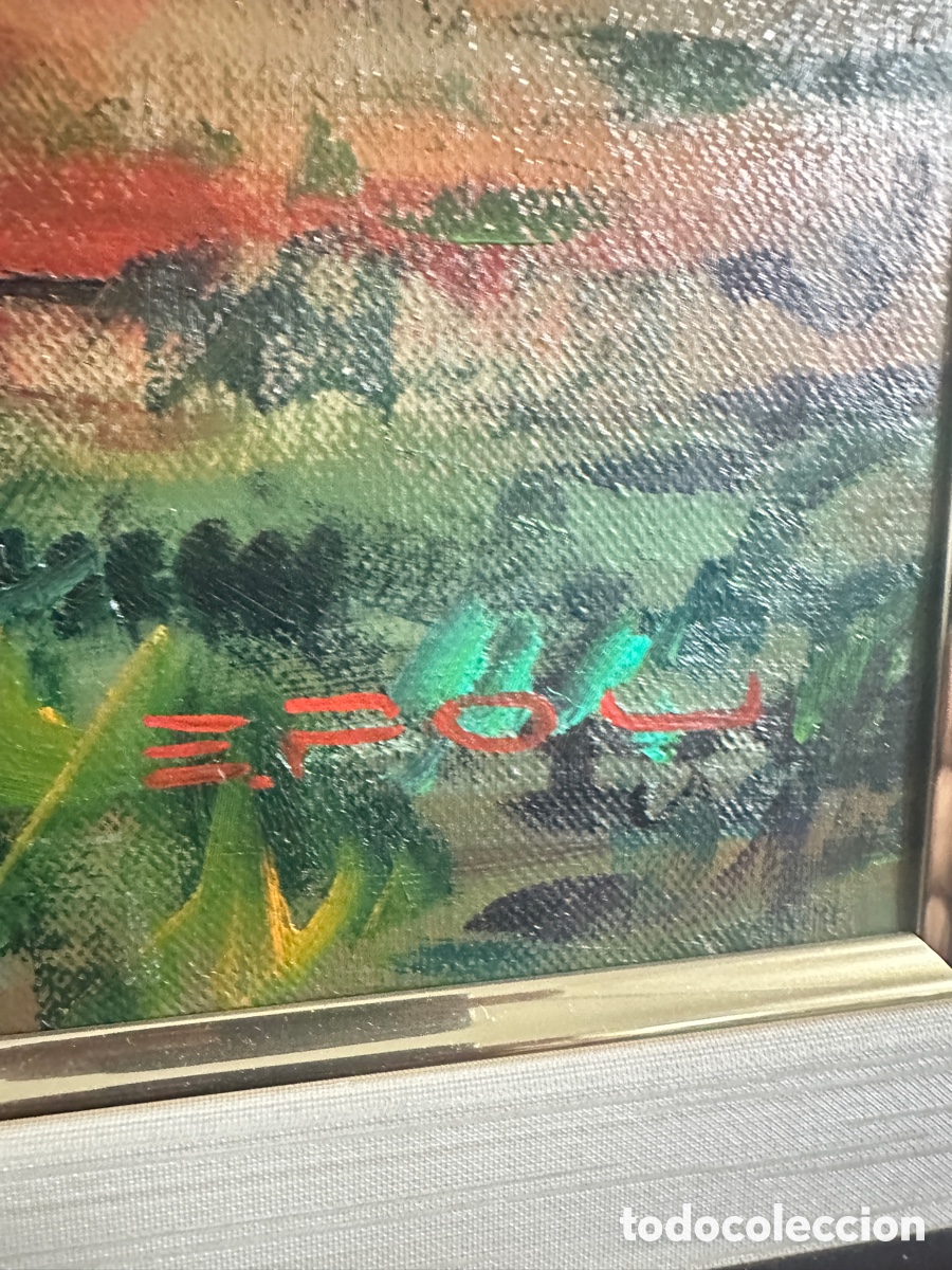 Arte: &Oacute;leo sobre lienzo. Firmado - Foto 3