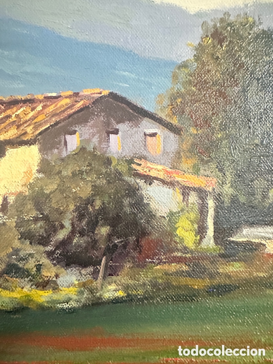 Arte: &Oacute;leo sobre lienzo. Firmado - Foto 4