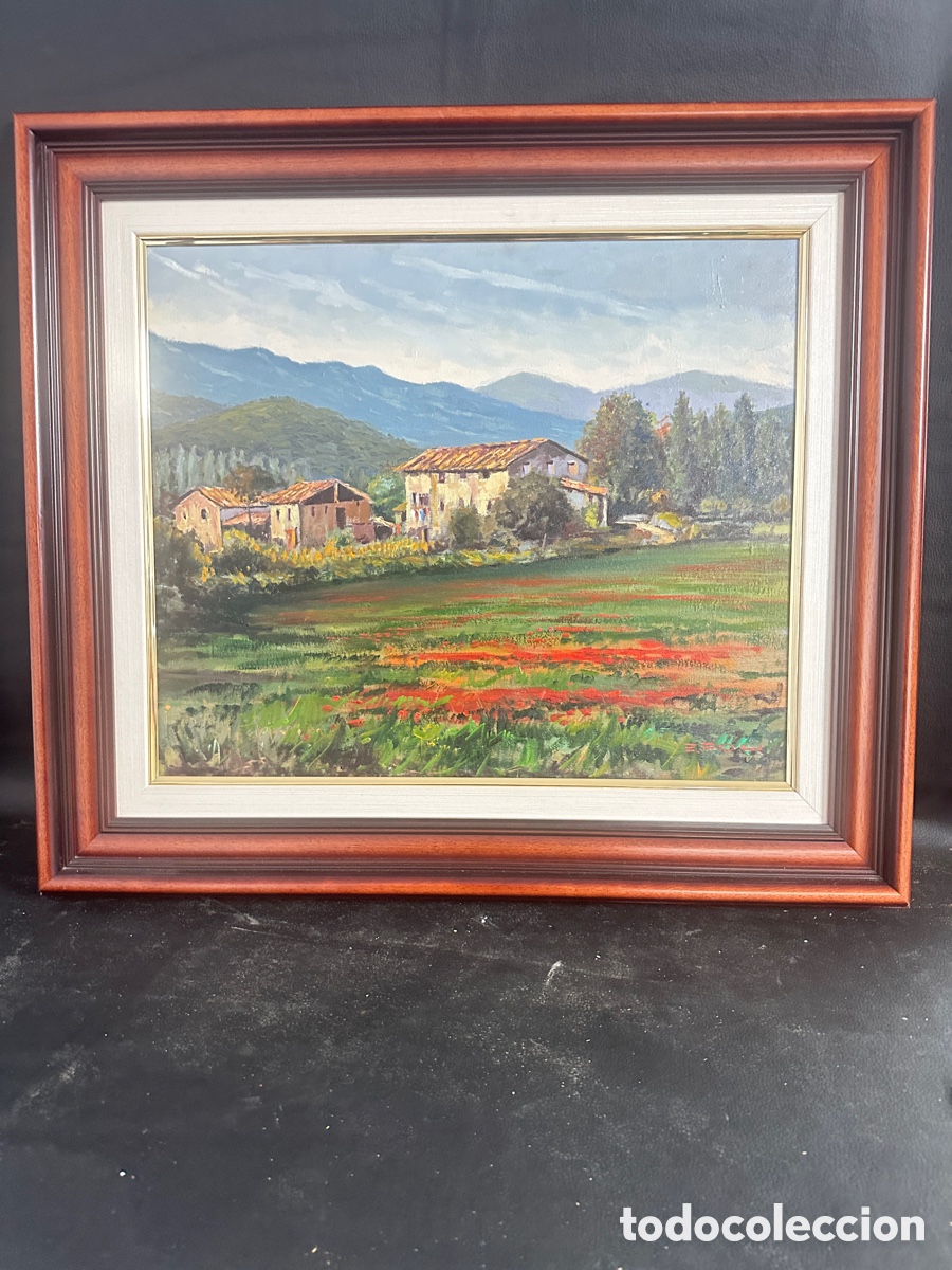Arte: &Oacute;leo sobre lienzo. Firmado - Foto 5