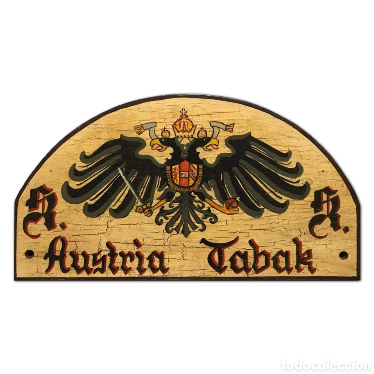 Arte: &ldquo;Cartel Austria Tabak &ndash; &Aacute;guila Imperial&rdquo; Austria, a&ntilde;os 50-60 del S.XX