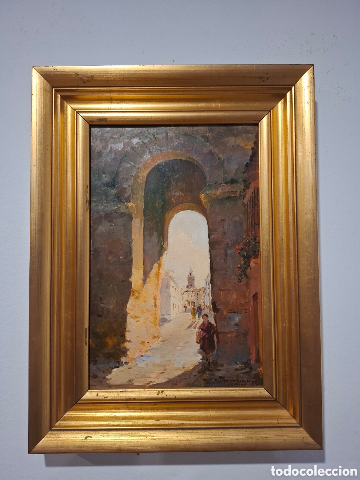 Arte: Oleo sobre tabla manuel Fern&aacute;ndez 50x38