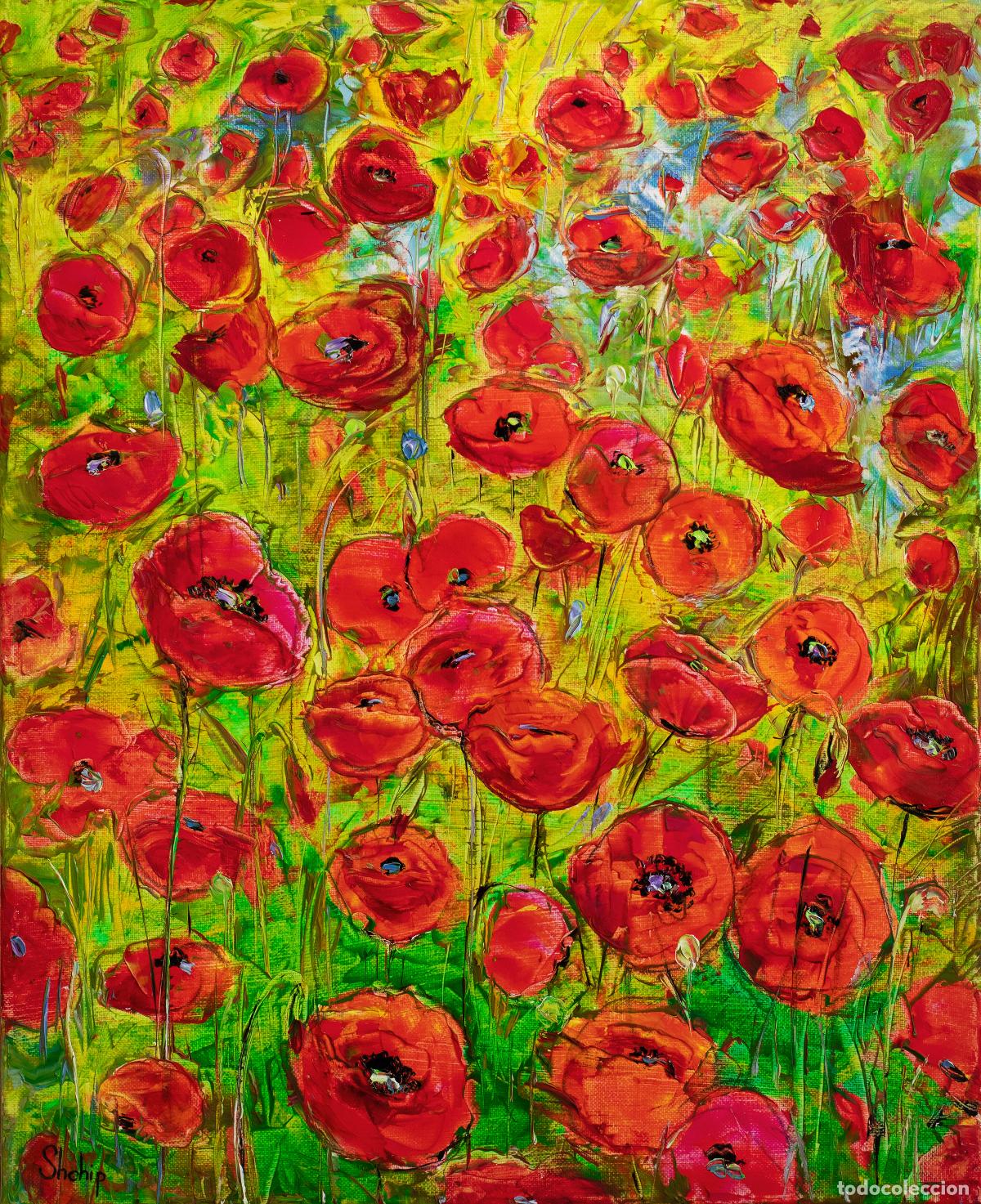 Arte: Cuadro &rdquo;Field of Poppies&rdquo;
