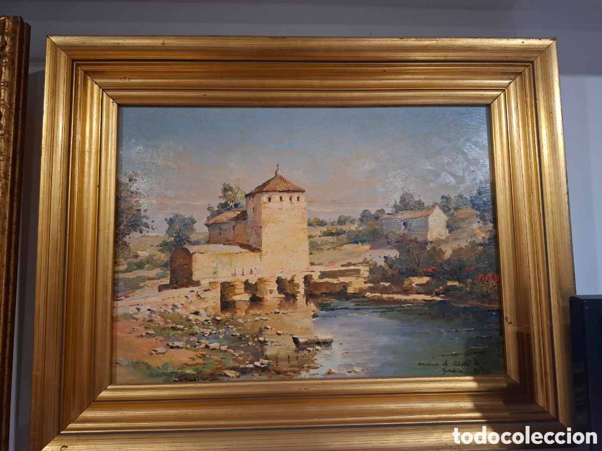 Arte: Oleo sobre tabla manuel Fern&aacute;ndez 58x45