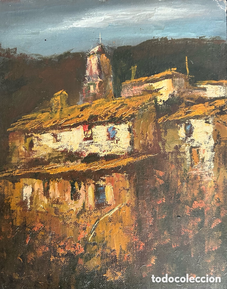 Arte: Escoda Corominas, Juan. Paisaje 25x20