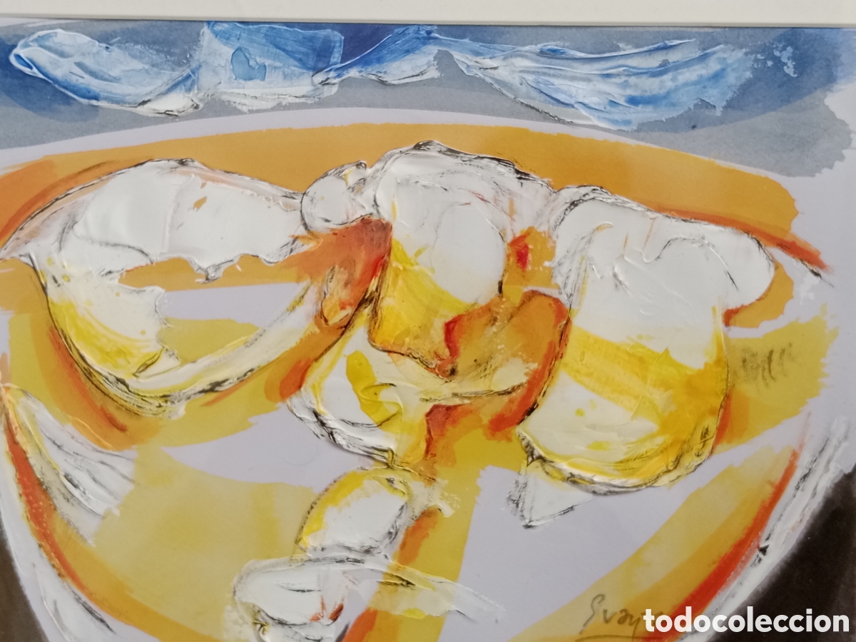 Arte: Antonio Su&aacute;rez (1923 -2013) &oacute;leo abstracto, Grupo El Paso, pintor asturiano