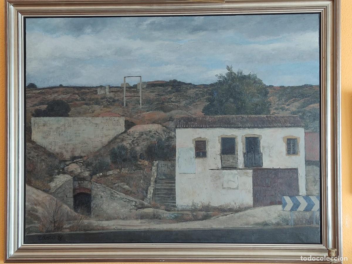 Arte: ANTONIO ZARCO &ndash; &ldquo;YESERA ABANDONADA&rdquo; &ndash; &Oacute;LEO SOBRE LIENZO &ndash; 89 &times; 116 cm &ndash; FIRMADO