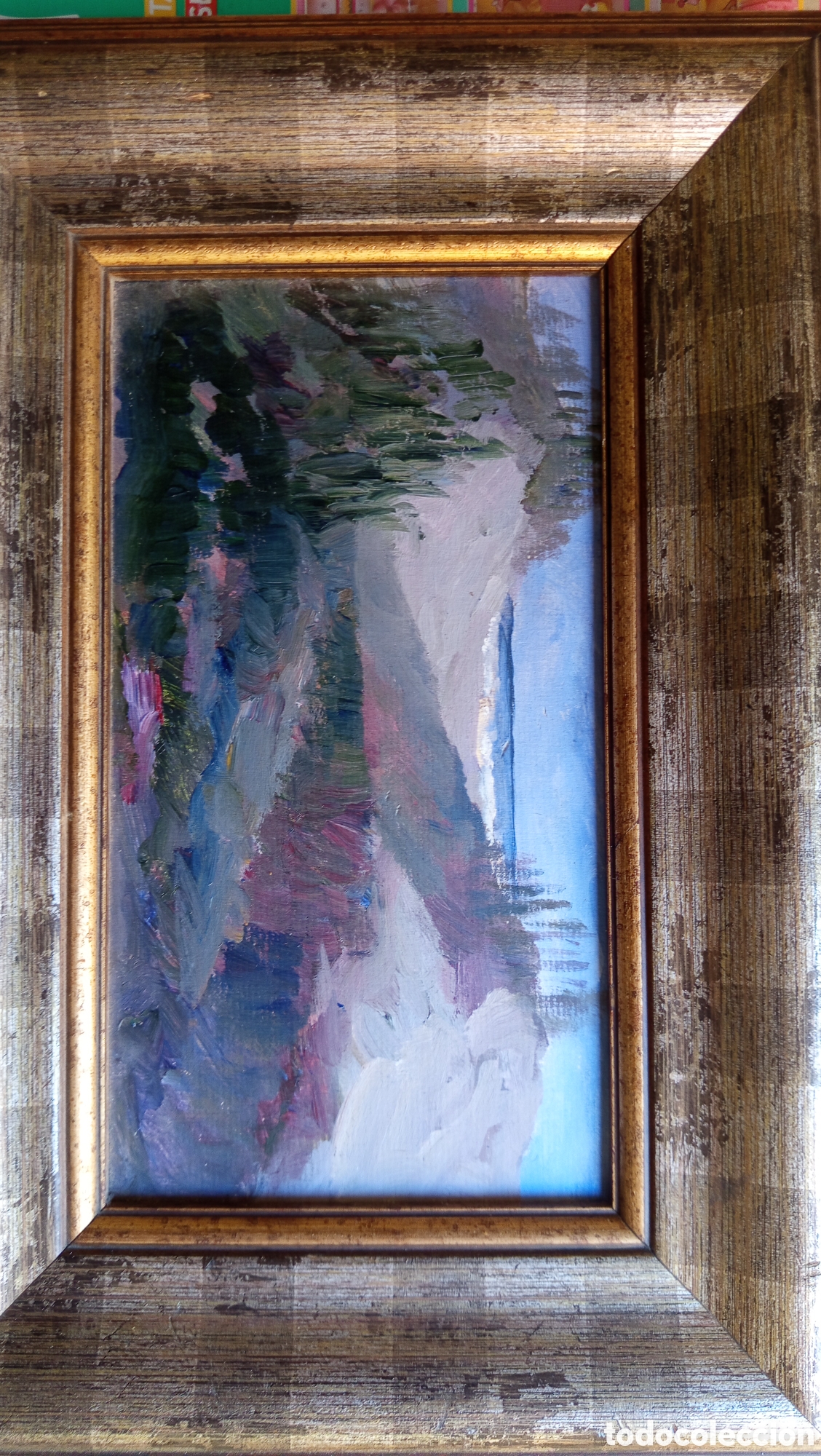 Arte: Bonito cuadro antiguo - Foto 2