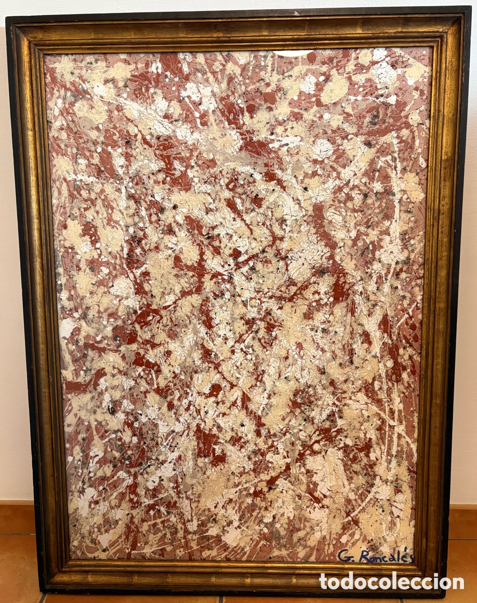 Arte: Jacinta Gil Roncal&eacute;s | Tachismo (ca. 1960)