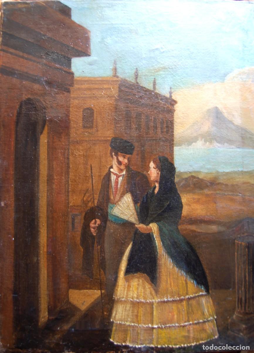 Kunst: Escuela castellana s. XIX. Atribuido a Guti&eacute;rrez de la Vega. &Oacute;leo sobre tela. 64 cm x 54 cm.