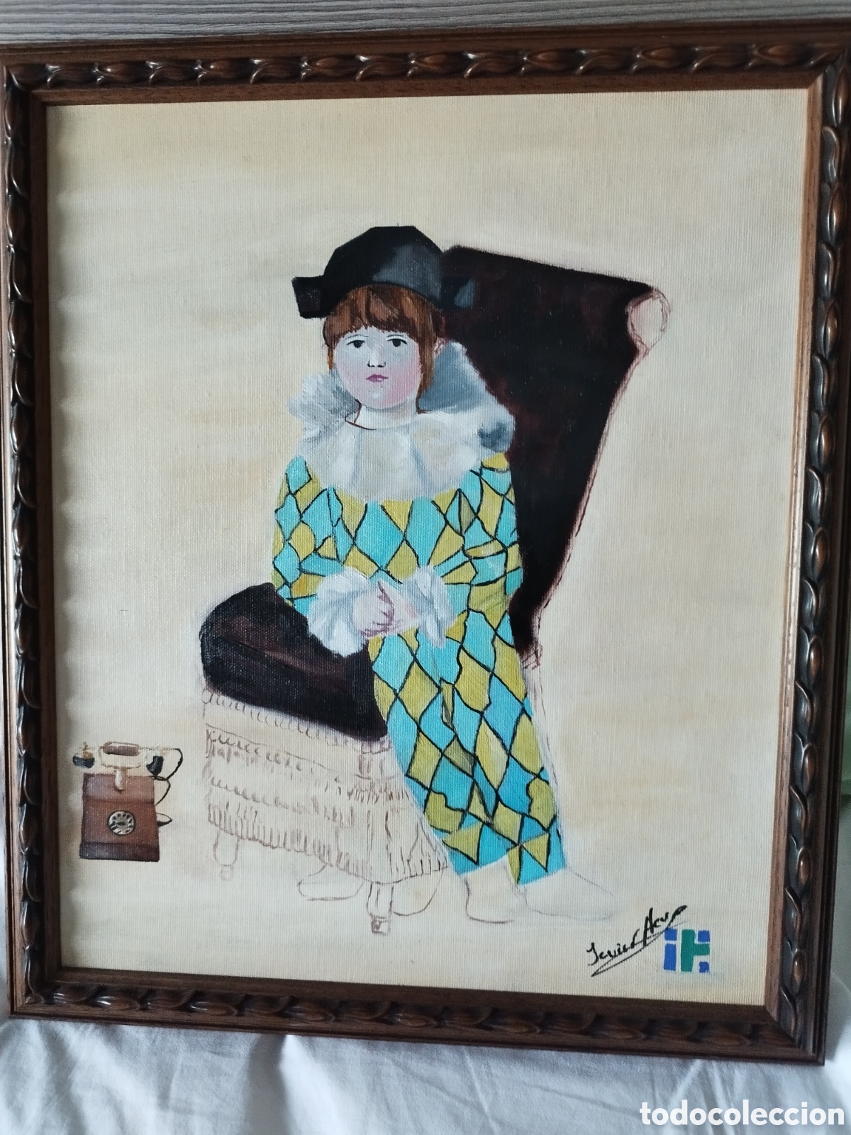 Arte: Reproducci&oacute;n cuadro Picasso al &oacute;leo