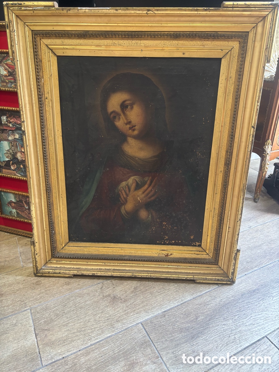 Arte: Virgen con ni&ntilde;o siglo XVIII