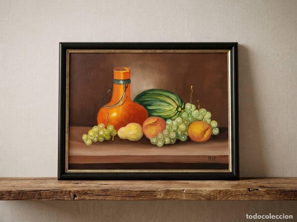 Arte: CUADRO DE BODEG&Oacute;N DE FRUTAS