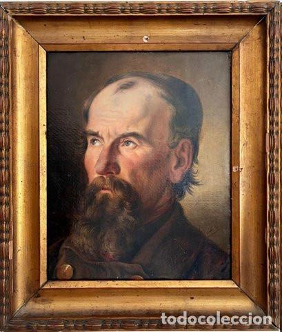Arte: Friedrich Von Amerling (1803-1887): Autorretrato. Firmado y fechado.
