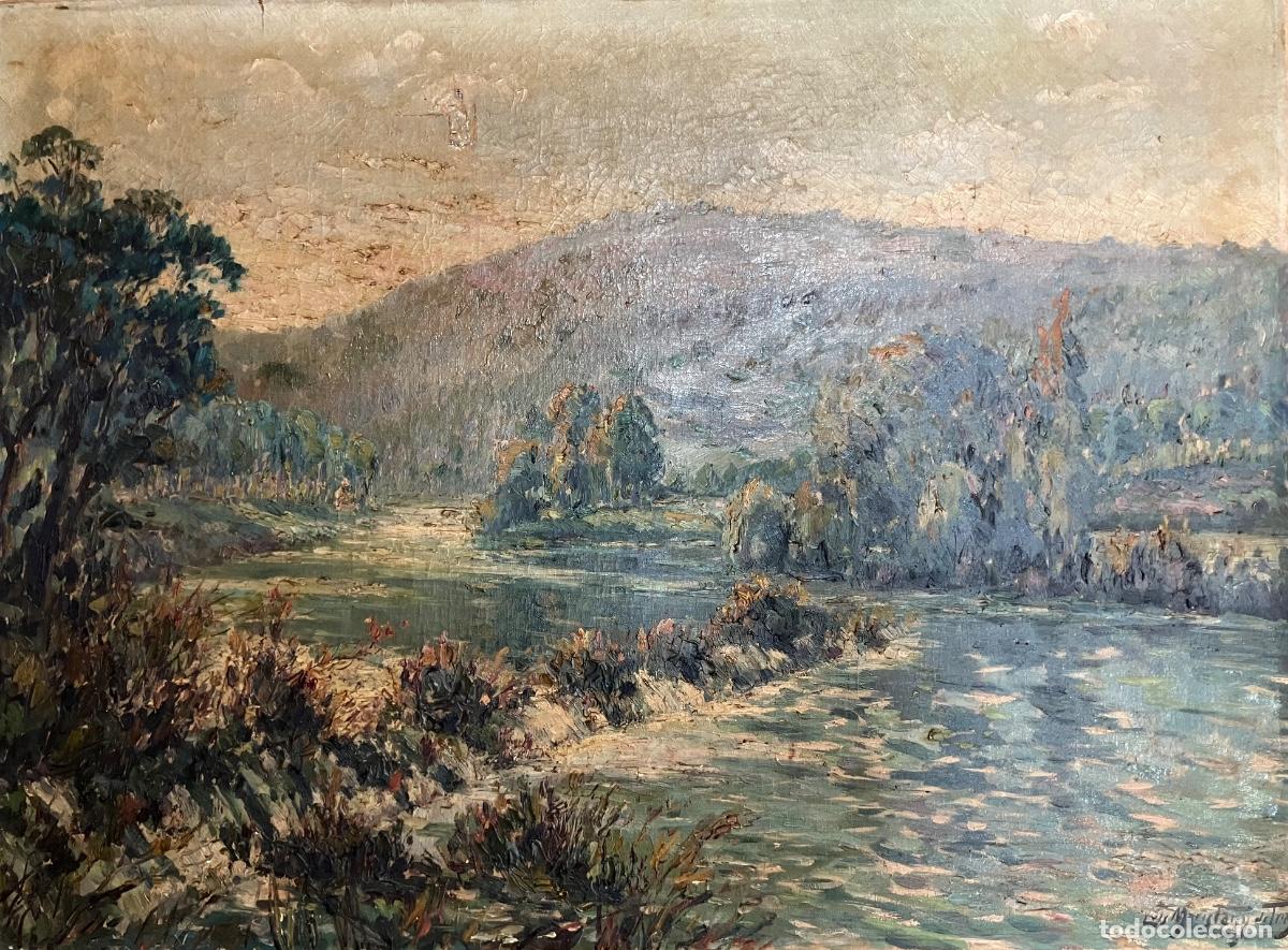 Arte: paisaje o/l LUIS MARISTANY DE TR&Iacute;AS , 70 x 95 cls.