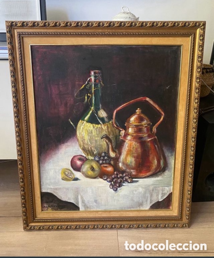 Arte: Bodeg&oacute;n vintage al &oacute;leo