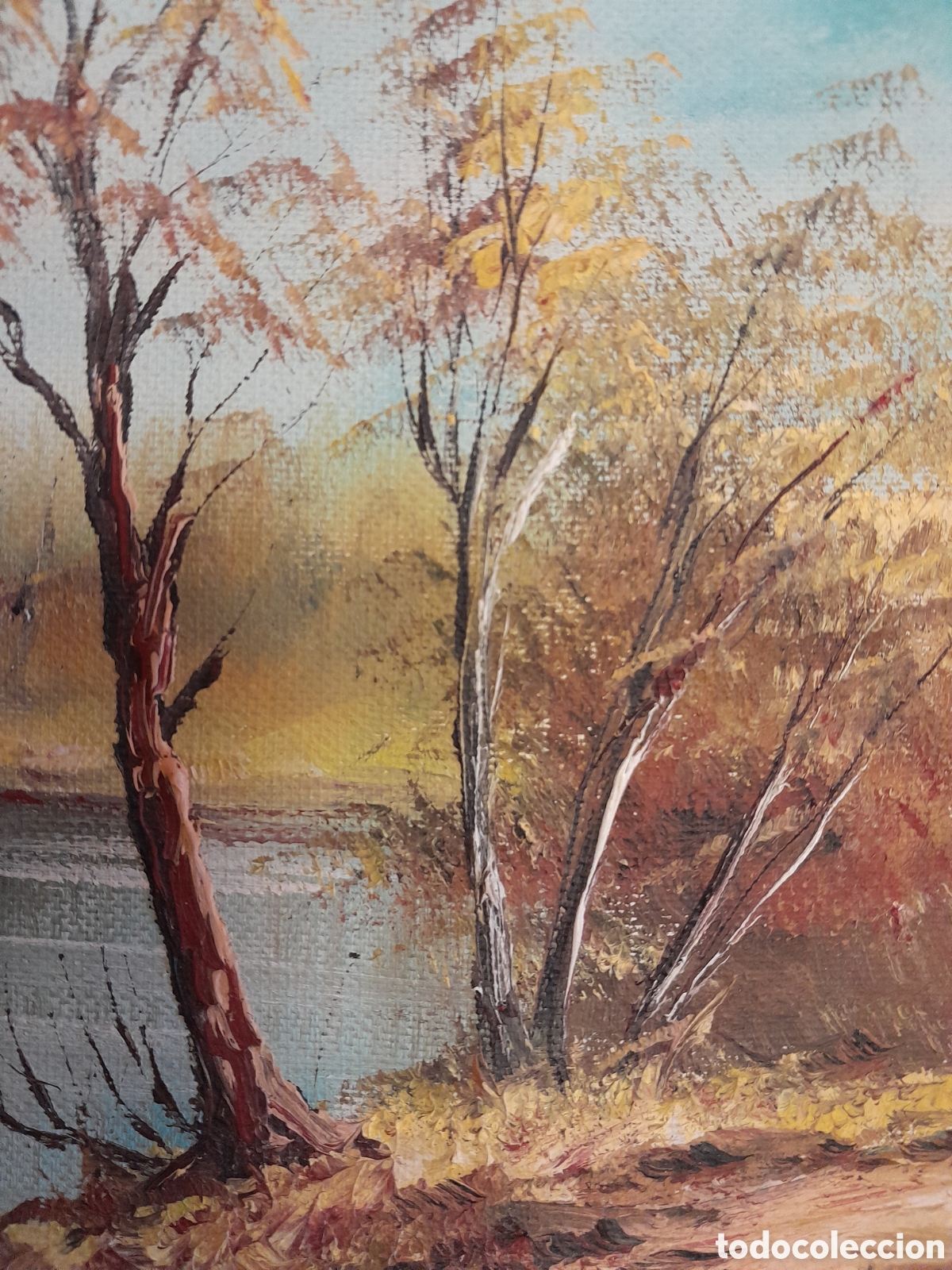 Arte: &Oacute;leo sobre lienzo FIRMADO - Foto 5
