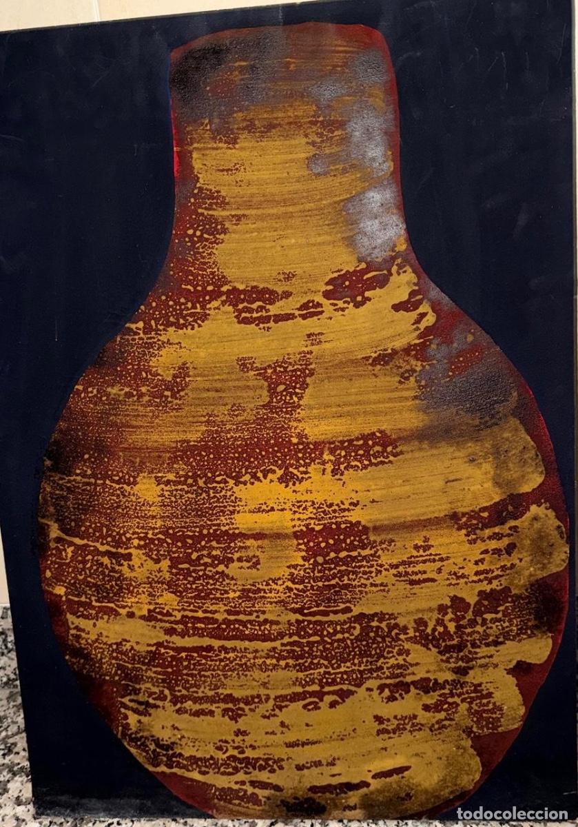 Arte: Pedro Olalla Real - &rdquo;Las cenizas de Dios&rdquo; (2002) - Pintura original sobre tabla