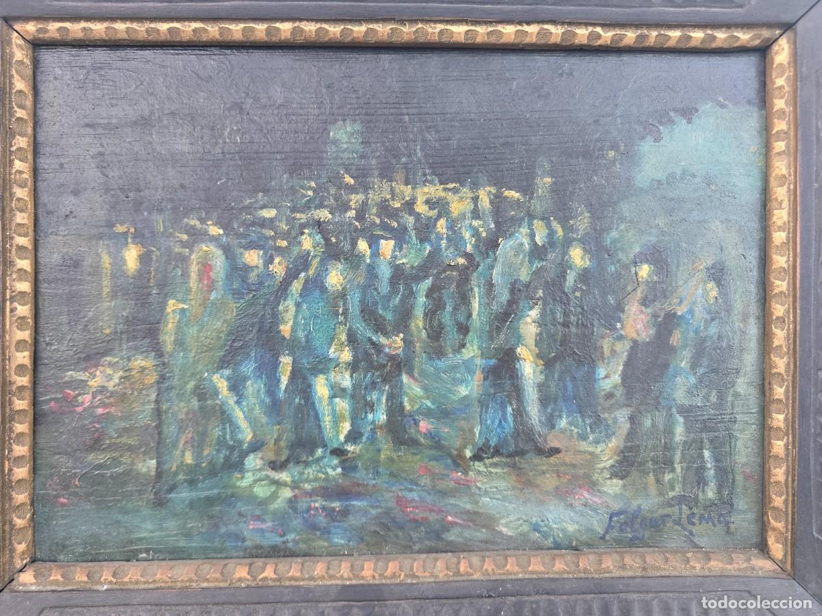 Arte: FOLGAR LEMA oleo sobre tabla - Foto 2