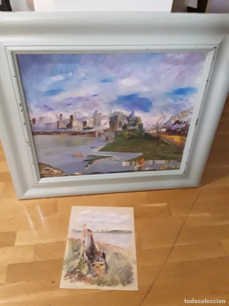 Arte: Oleo de Alvarez Aristegui y Pintura pastel