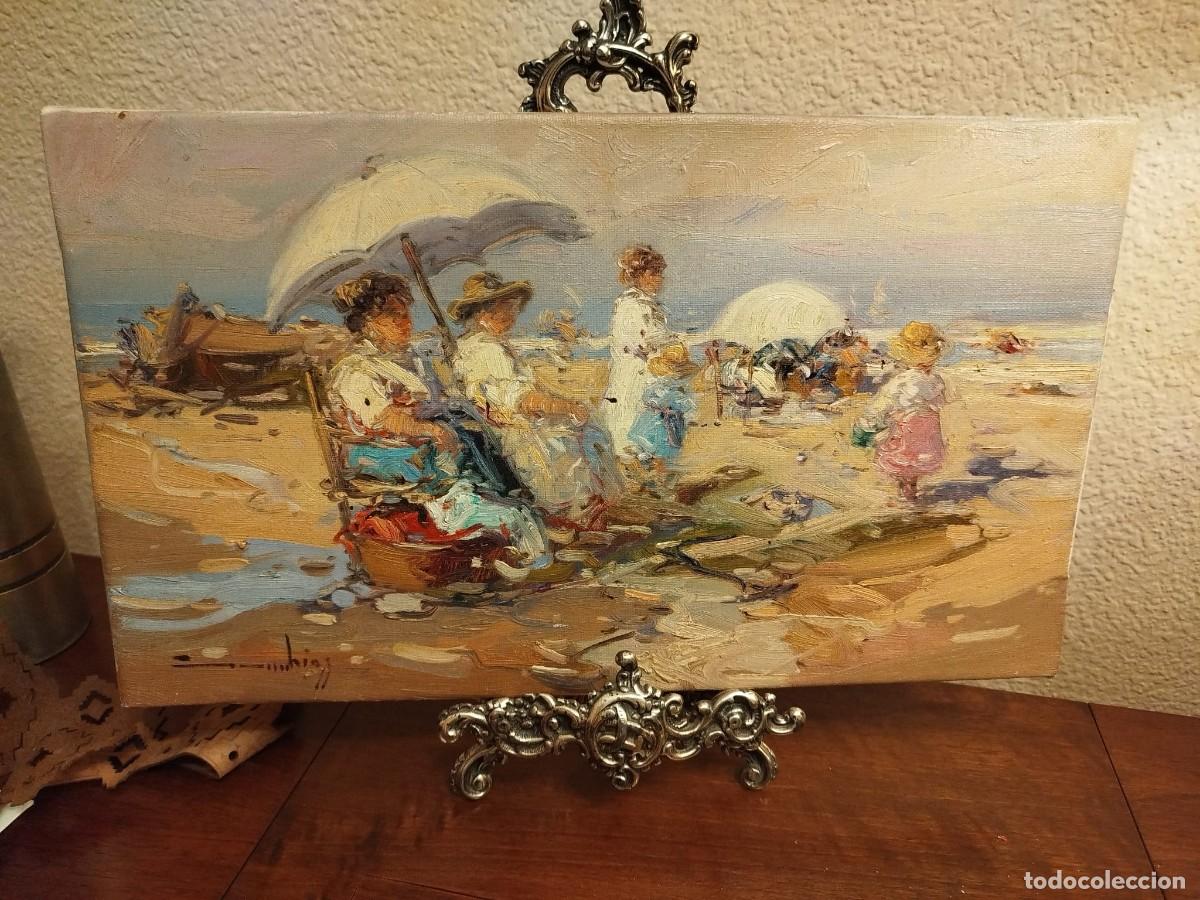 Arte: &rdquo;Escena de playa&rdquo;- Jos&eacute; Luis Checa