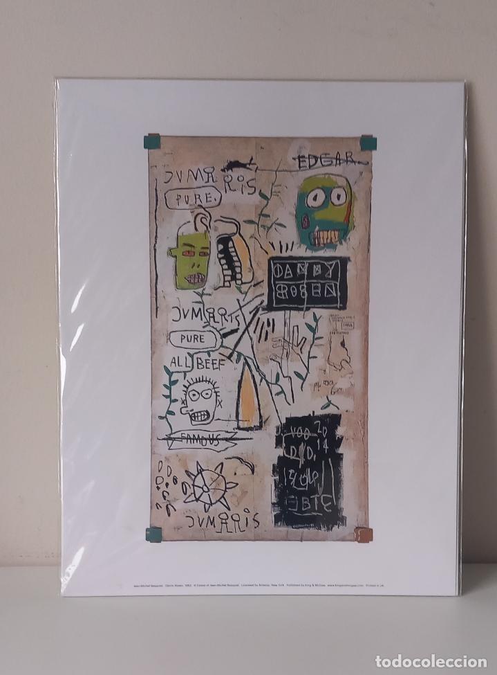 Arte: J.M. BASQUIAT . L&Aacute;MINA. NUEVA.
