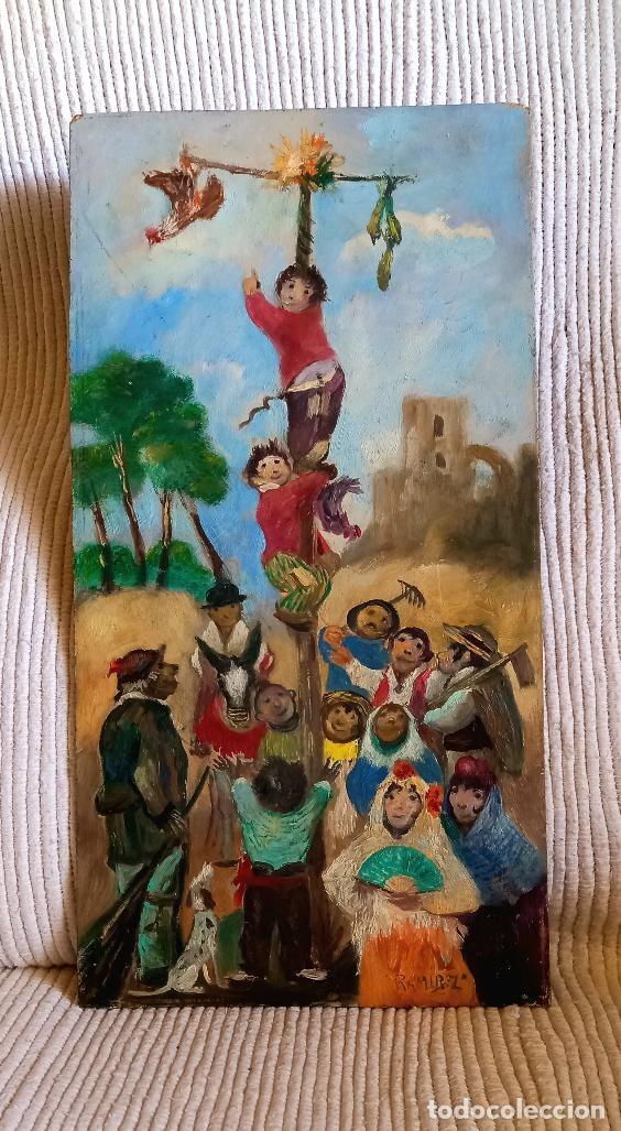 Arte: 2 Pinturas al Oleo sobre t&aacute;blex de Ram&iacute;rez