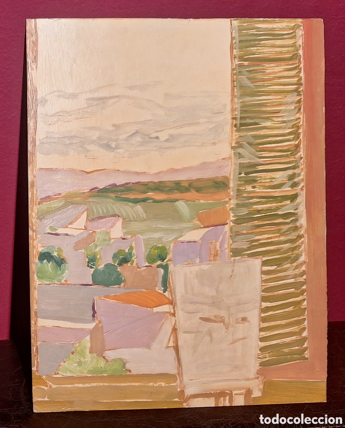 Arte: MON&Oacute;VAR (ALICANTE). FIRMADO ILEGIBLE. C&Iacute;RCULO DE BENJAM&Iacute;N PALENCIA.