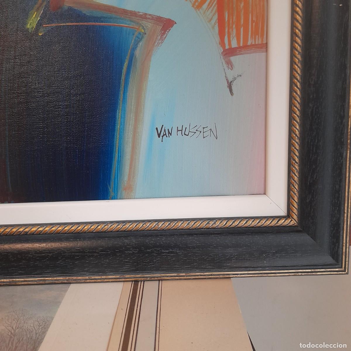 Arte: OLEO SOBRE LIENZO ABSTRACTO DE VAN HUSSEN - Foto 3