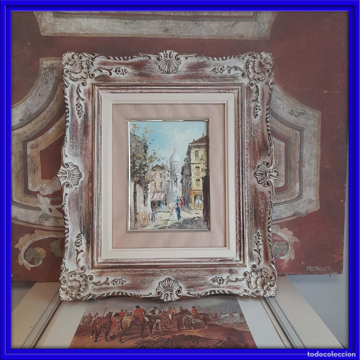 Arte: CUADRO OLEO SOBRE LIENZO FIRMADO E. AGU&Ntilde;A