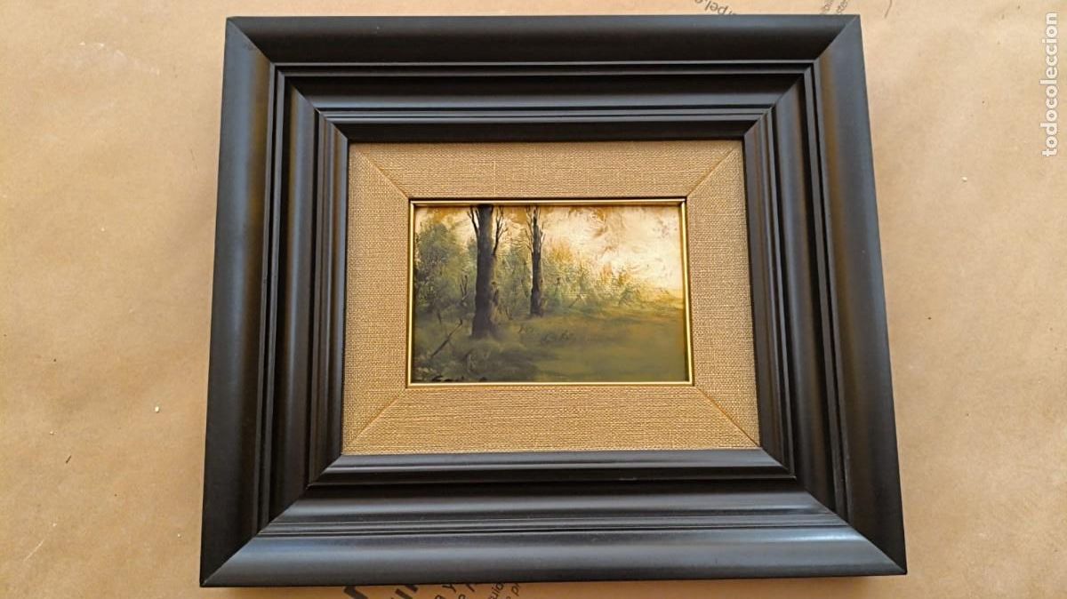 Arte: &Oacute;LEO ORIGINAL - PAISAJE BOSCOSO